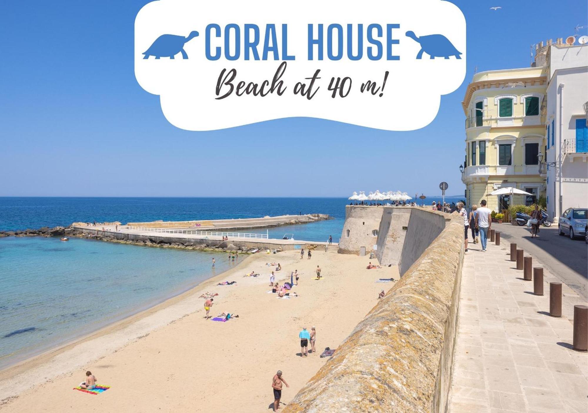 Coral - 30 Passi Dalla Spiaggia Della Purita Gallipoli Exterior foto